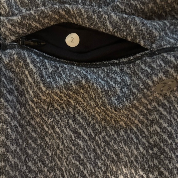 Gray Long Sleeve lululemon long sleeve with hand covers. - Picture 3 of 5